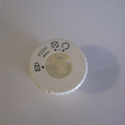 virtalukon kehys Yamaha BWs / MBK Booster valkoinen - pikkukuva 1