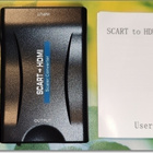 Uusi SCART - HDMI muunnin + USB-kaapeli #30595 - pikkukuva 1