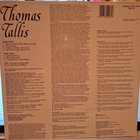 Thomas Tallis - The Tallis Scholars, Peter Phillips  vinyyli - pikkukuva 1