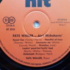 Fats Waller – Ain't Misbehavin' LP - pikkukuva 4