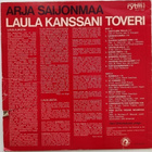 Arja Saijonmaa – Laula Kanssani Toveri LP - pikkukuva 2