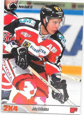 2003-04 CardSet #181 Juha Kiilholma Ässät
