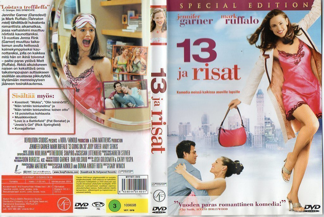 13 Ja Risat	(26 521)	k	-FI-	DVD	suomik.		jennifer garner	200