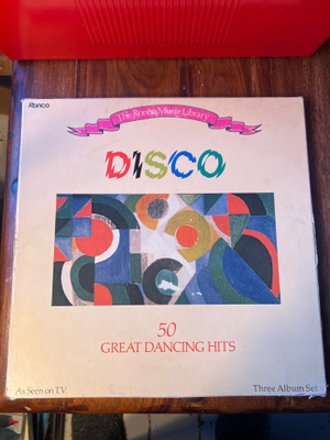 Disco - 50 Great Dancing Hits 3 x lp boksi