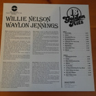 Willie Nelson & Waylon Jennings:18 Golden Hits LP. - pikkukuva 2