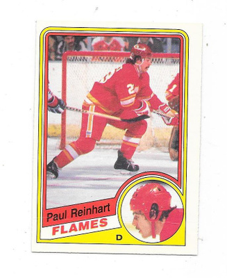1982-83 OPC #235 Paul Reinhart , Calgary Flames