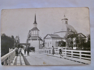 VANHA Postikortti Valokuva Lapua 1920-l