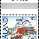Åland 1998 Pohjola 2,40 mk välilöpari numero ** LaPe 141 - pikkukuva 1
