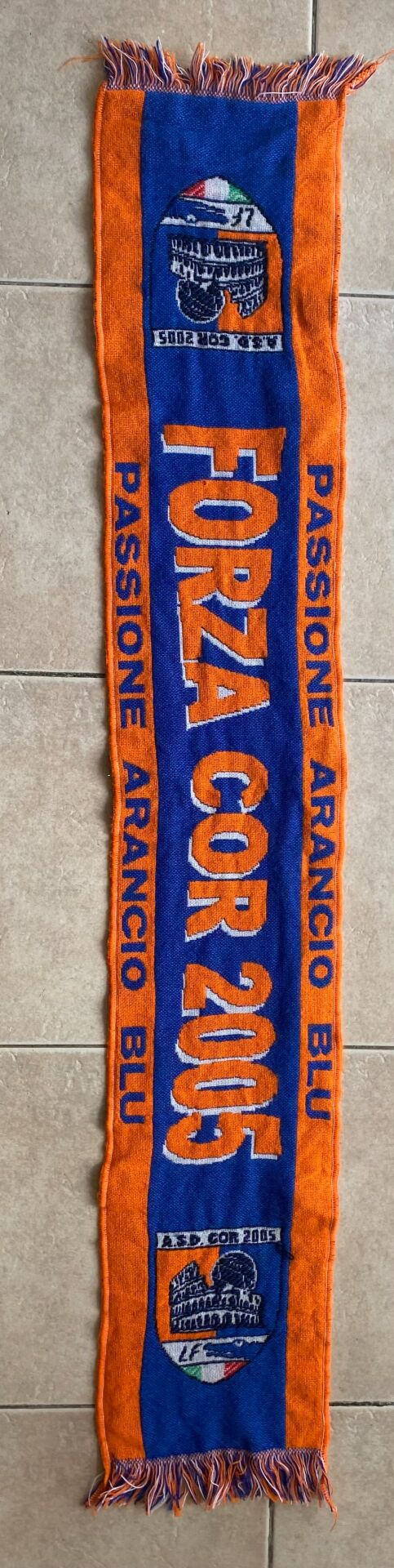 Football Scarf ? Italian Team FORZA COR