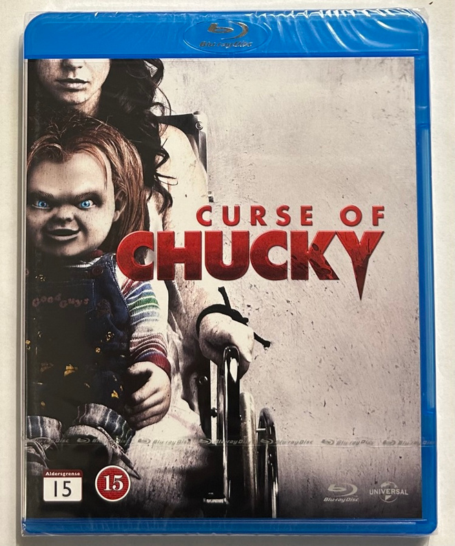 CURSE OF CHUCKY - Blu-ray, uusi