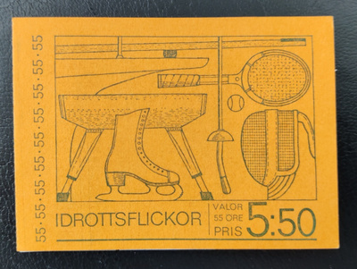1972 Idrottsflickor vihko ** - luetteloarvo 100 kr