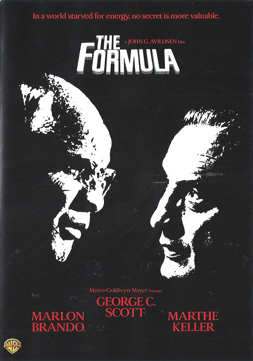 The Formula (1980) Marlon Brando, George C. Scott