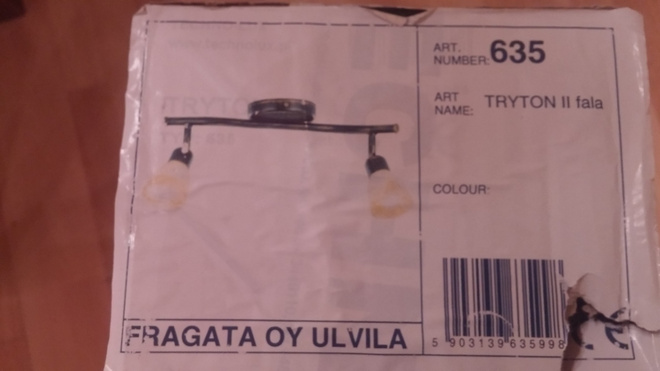Valaisin Tryton II fala kohdevalaisin 2x40W