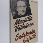 Marjatta Väänänen : Sadekesän kirjeitä - pikkukuva 1