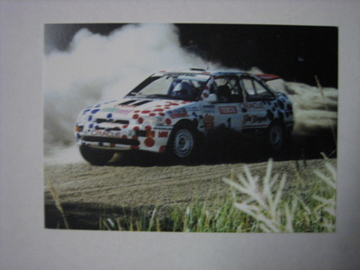 Ford rallikortti 3 B: Ford Escort / Sebastian Lindholm