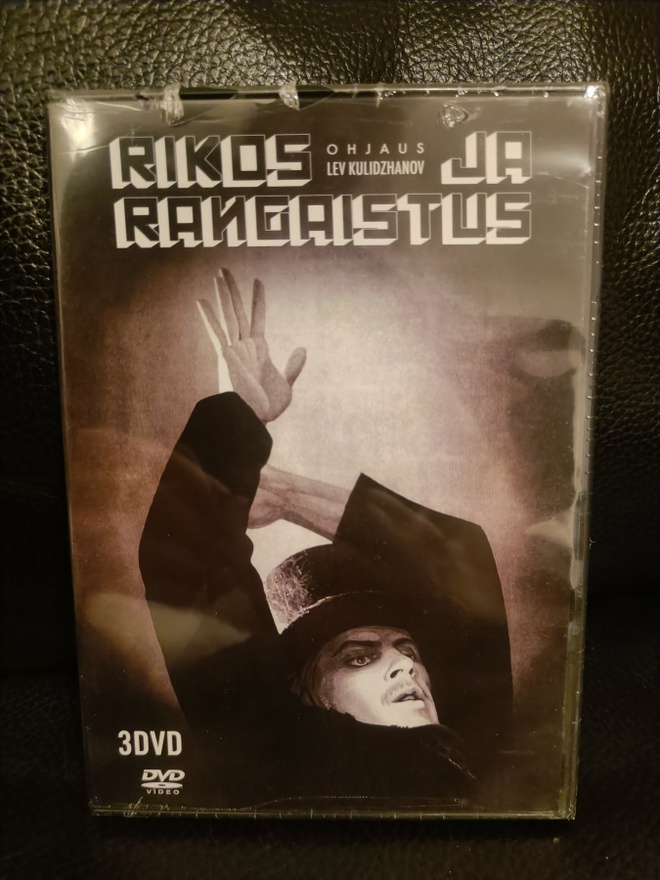 Rikos ja rangaistus (1969) 3DVD Suomijulkaisu