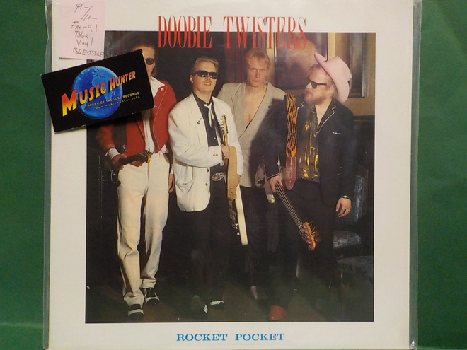 DOOBIE TWISTERS - ROCKET POCKET - BLUE VINYL FIN91 M-/M- LP