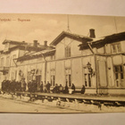 VANHA Postikortti Terijoki Rautatie Asema 1900-l Luov. Alue - pikkukuva 1