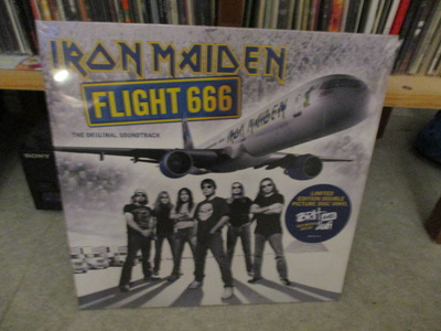 Iron Maiden Flight 666 Orig. 2009 Double Picdiscs MINT!