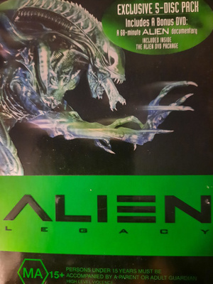 ALIEN LEGACY 4DVD BOX SET