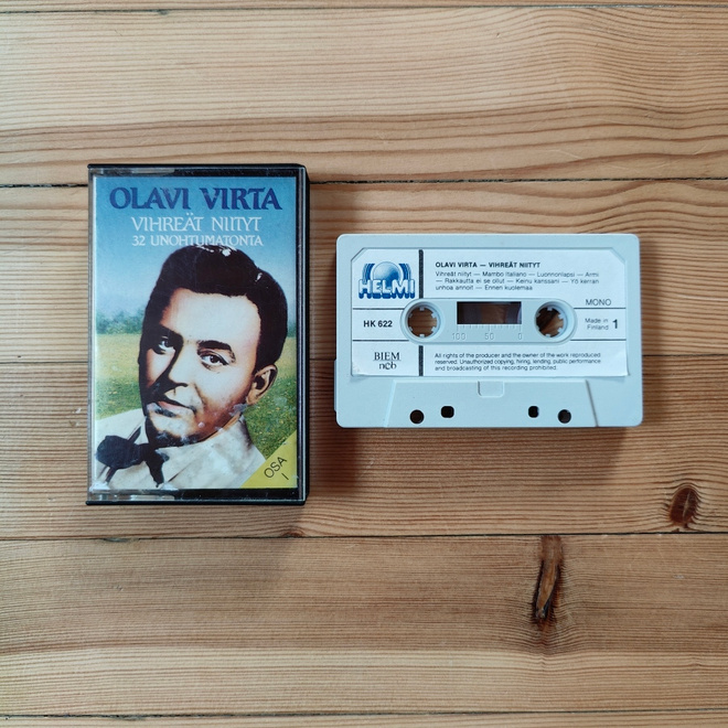 Olavi Virta - Vihreät Niityt, Osa 1 c-kasetti