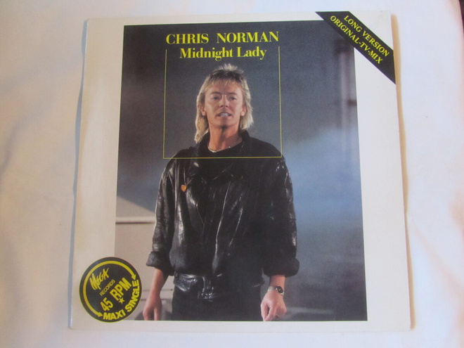 Chris Norman: Midnight Lady   12" single  1986