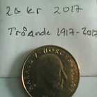 Norja 20 kr 2017, Tråante 1917-2017 - pikkukuva 2
