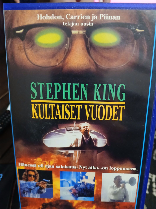 Stephen king kultaiset vuodet vhs