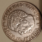 Ruotsi 1 kr ,1956 hopia - pikkukuva 2