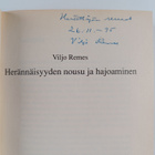 Viljo Remes : Herännäisyyden nousu ja hajoaminen (signeer... - pikkukuva 3