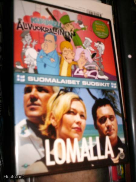 2 DVD Kummeli Alivuokralainen & LOMALLA (Sis.pk:t)