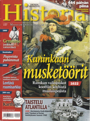 Tieteen Kuvalehti HISTORIA 2/2010 Kuninkaan musketöörit