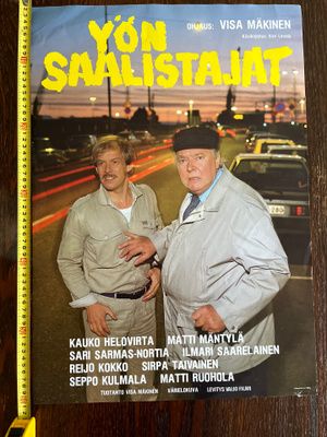 Yön Saalistajat - Elokuvajulisteet x 3