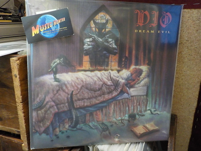 DIO DREAM EVIL UUSI PRESS LP + FROM THE BOX ONLY - RARE