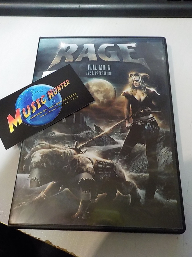 RAGE - FULL MOON IN ST. PETERSBURG DVD+CD +