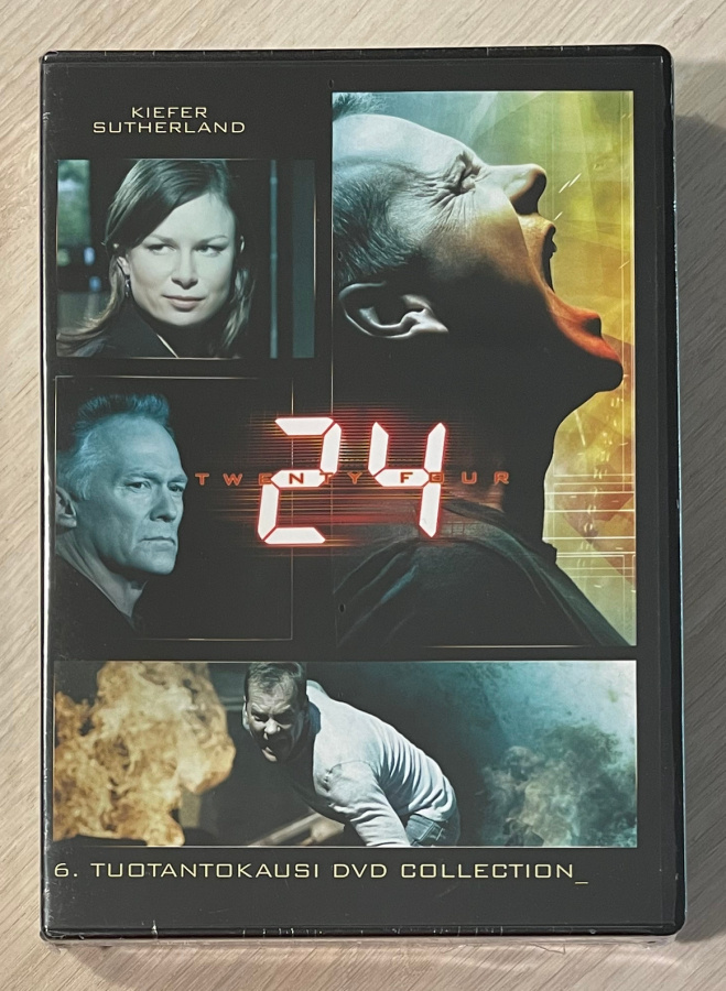 24: Kausi 6 (6DVD) Kiefer Sutherland (UUSI)