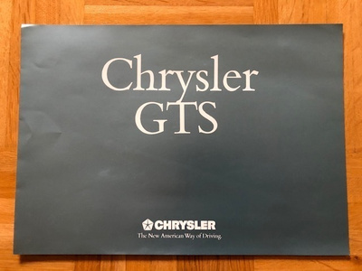 Esite Chrysler GTS, noin 1990