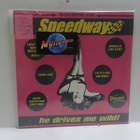 SPEEDWAY- HE DRIVES ME WILD EX+/EX+ 10" - pikkukuva 1