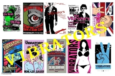 VIBRATORS -- postikorttisetti   (Upea Lahja!) #1