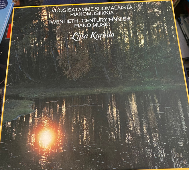 Liisa Karhilo: Sibelius, Kokkonen, Rautavaara LP