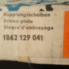 Kytkinlevy Fiat 124,131 Sachs 1862129041 - pikkukuva 2