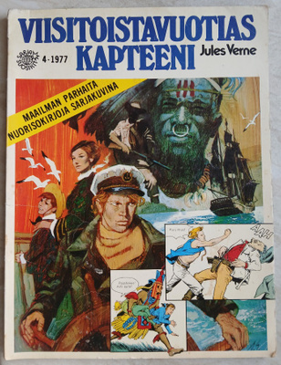 Sarjasuosikit 4/1977 Viisitoistavuotias kapteeni
