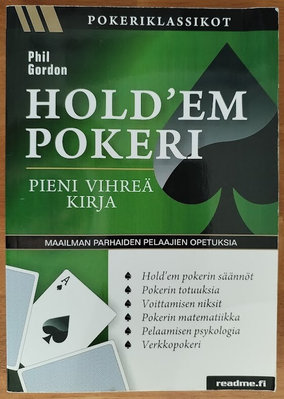 Phil Gordon: Hold'em pokeri - Pieni vihreä kirja