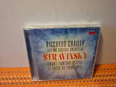 Stravinsky:Chant Funèbre(World Premiere...) etc-Chailly CD