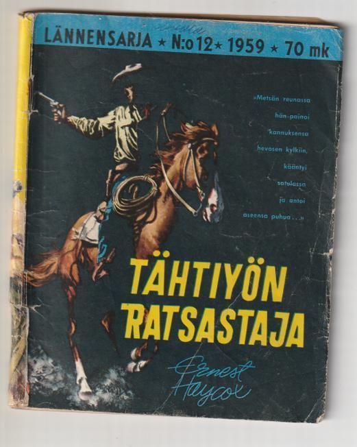 Lännensarja 12/1959 - Tähtiyön Ratsastaja