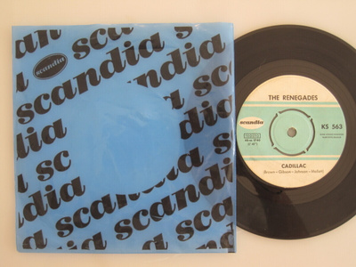 THE RENEGADES Cadillac / Bad Bad Baby 7" vinyylisingle