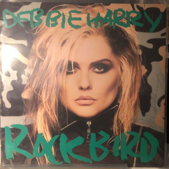 Debbie Harry - Rockbird lp nimikirjoituksella