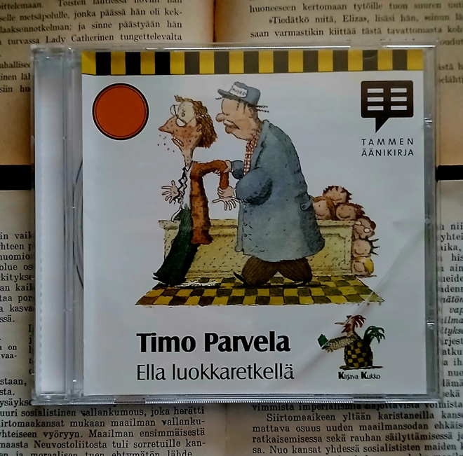 Timo Parvela - Ella luokkaretkellä (äänikirja, CD)