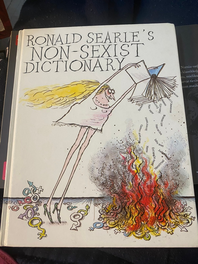 Donald Searle’s Non-Sexist Dictionary