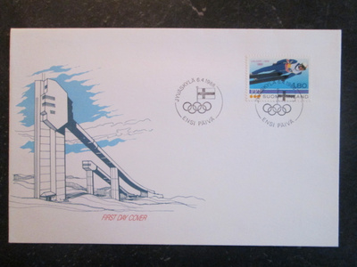 MATTI NYKÄNEN ENSIPÄIVÄKUORI 6.4.1988 JYVÄSKYLÄ FDC
